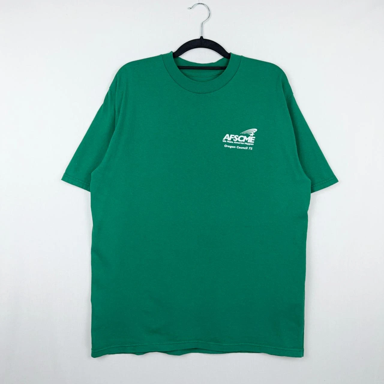 Union Line AFSCME Local 350 Oregon T-Shirt L – photo 2